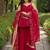 Women Ethnic Motifs Printed Tiered Gotta Patti Kurti with Palazzos & With Dupatta