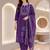 Women Ethnic Motifs Printed Regular Pure Cotton Kurta with Trousers & With Dupatta