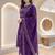 Women Ethnic Motifs Printed Regular Pure Cotton Kurta with Trousers & With Dupatta