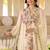 Women Floral Embroidered Regular Thread Work Kurta with Trousers & With Dupatta