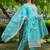 Women Ethnic Motifs Embroidered Regular Thread Work Chanderi Silk Kurta with Trousers & With Dupatta