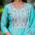 Women Ethnic Motifs Embroidered Regular Thread Work Chanderi Silk Kurta with Trousers & With Dupatta