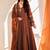 Women Ethnic Motifs Embroidered Panelled Thread Work Kurta with Palazzos & With Dupatta