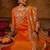 Women Floral Embroidered Regular Thread Work Kurta with Trousers & With Dupatta