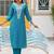 Women Ethnic Motifs Printed Regular Thread Work Kurta with Trousers & With Dupatta