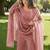 Women Embroidered Regular Gotta Patti Kurti with Sharara & With Dupatta