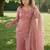 Women Embroidered Regular Gotta Patti Kurti with Sharara & With Dupatta