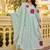 Floral Embroidered Empire Thread Work Pure Cotton Kurta with Palazzos & Dupatta