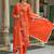 Women Ethnic Motifs Embroidered Regular Thread Work Pure Cotton Kurta with Trousers & With Dupatta