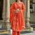 Women Ethnic Motifs Embroidered Regular Thread Work Pure Cotton Kurta with Trousers & With Dupatta