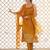 Women Ethnic Motifs Regular Thread Work Kurta with Trousers & With Dupatta