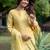 Women Ethnic Motifs Embroidered Regular Thread Work Chanderi Silk Kurta with Trousers & With Dupatta