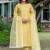 Women Ethnic Motifs Embroidered Regular Thread Work Chanderi Silk Kurta with Trousers & With Dupatta