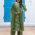 Women Leheriya Dyed Silk Kurta with Trousers & Dupatta