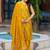 Women V-Neck Pure Silk Kurta with Palazzos & With Dupatta