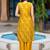 Women V-Neck Pure Silk Kurta with Palazzos & With Dupatta