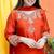 Women Ethnic Motifs Embroidered Regular Thread Work Silk Crepe Kurta with Palazzos & With Dupatta