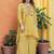 Women Ethnic Motifs Embroidered Tiered Thread Work Silk Crepe Kurta with Palazzos