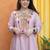 Women Ethnic Motifs Embroidered Regular Thread Work Silk Crepe Kurta with Palazzos