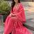 Women Ethnic Motifs Embroidered Regular Mirror Work Pure Silk Kurta with Patiala & With Dupatta