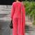 Women Ethnic Motifs Embroidered Regular Mirror Work Pure Silk Kurta with Patiala & With Dupatta
