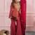 Ethnic Motifs Embroidered Regular Thread Work Kurta with Sharara & With Dupatta