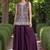 Women Ethnic Motifs Embroidered Regular Silk Georgette Kurti with Palazzos & With Dupatta