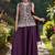 Women Ethnic Motifs Embroidered Regular Silk Georgette Kurti with Palazzos & With Dupatta