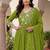 Women Floral Embroidered Empire Thread Work Kurta with Palazzos & With Dupatta