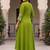 Women Floral Embroidered Empire Thread Work Kurta with Palazzos & With Dupatta