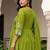 Women Floral Embroidered Empire Thread Work Kurta with Palazzos & With Dupatta