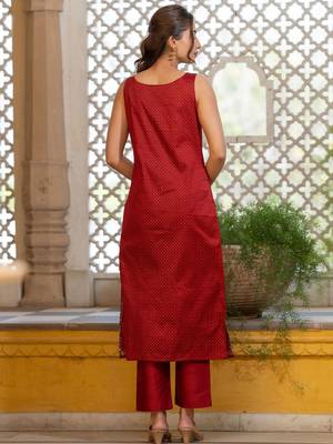 Women Ethnic Motifs Embroidered Regular Kurta with Trousers & With Dupatta 5