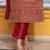 Women Ethnic Motifs Embroidered Regular Kurta with Trousers & With Dupatta