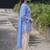 Women Floral Embroidered Regular Thread Work Pure Cotton Kurti with Trousers & With Dupatta