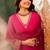 Women Ethnic Motifs Embroidered Empire Thread Work Chanderi Silk Kurta with Trousers & With Dupatta