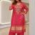 Women Ethnic Motifs Embroidered Regular Thread Work Kurta with Palazzos & With Dupatta