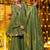 Women Tiered Mirror Work Kurta with Sharara & With Dupatta