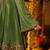 Women Tiered Mirror Work Kurta with Sharara & With Dupatta