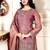 Women Ethnic Motifs Embroidered Regular Kurta with Palazzos & With Dupatta