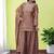 Women Ethnic Motifs Embroidered Regular Sequinned Kurta with Sharara & With Dupatta