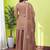 Women Ethnic Motifs Embroidered Regular Sequinned Kurta with Sharara & With Dupatta