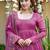 Women Floral Embroidered Empire Thread Work Kurta with Palazzos & With Dupatta