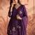 Women Ethnic Motifs Embroidered Regular Thread Work Chanderi Silk Kurta with Palazzos & With Dupatta