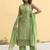 Women Ethnic Motifs Regular Thread Work Kurta with Palazzos & With Dupatta