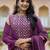Women Ethnic Motifs Printed Regular Kurta with Trousers & With Dupatta