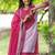 Women Bandhani Printed Regular Pure Cotton Kurta with Trousers & With Dupatta