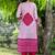 Women Bandhani Printed Regular Pure Cotton Kurta with Trousers & With Dupatta