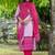 Women Bandhani Printed Regular Pure Cotton Kurta with Trousers & With Dupatta