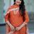 Women Bandhani Printed Empire Thread Work Kurta with Trousers & With Dupatta