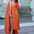 Women Bandhani Printed Empire Thread Work Kurta with Trousers & With Dupatta